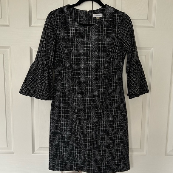 CK Bell Sleeve Mini Dress - Picture 2 of 7